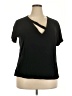 LNA 100% Cotton Black Short Sleeve Top Size 4XL - photo 1