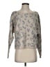 Wishlist Animal Print Silver Pullover Sweater Size S - photo 1