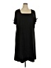 Talbots Solid Black Casual Dress Size 3X - photo 1