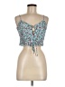 Blue Life 100% Polyester Teal Sleeveless Blouse Size M - photo 1