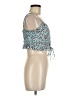 Blue Life 100% Polyester Teal Sleeveless Blouse Size M - photo 4