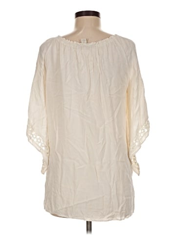 Khakis & Co 3/4 Sleeve Blouse (view 2)