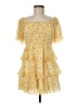 Thirty/Thirty 100% Polyester Yellow Cocktail Dress Size M - photo 1
