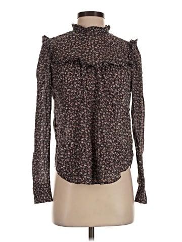 La Vie Rebecca Taylor Long Sleeve Blouse (view 1)
