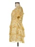Thirty/Thirty 100% Polyester Yellow Cocktail Dress Size M - photo 5