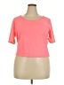 White Birch Orange Short Sleeve Top Size 3X - photo 1