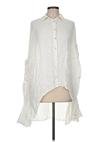 Pinch Long Sleeve Blouse (view 1)