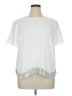 CeCe Silver Short Sleeve T-Shirt Size XL - photo 1