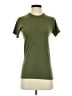SOFFE 100% Cotton Green Short Sleeve Turtleneck Size XS - photo 1