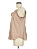 Express Outlet 100% Polyester Tan Sleeveless Blouse Size M - photo 5