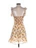 Aqua 100% Polyester Yellow Cocktail Dress Size XS - photo 2