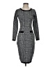 BCX Houndstooth Gray Cocktail Dress Size S - photo 1