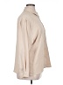 Unbranded 100% Polyester Solid Tan Long Sleeve Blouse Size XL - photo 4