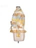 Carlisle 100% Silk Stripes Yellow Jacket Size 14 - photo 5