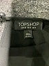 Topshop 100% Polyester Black 3/4 Sleeve Top Size 4 - photo 7