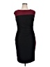 Chaps Color Block Burgundy Cocktail Dress Size XL - photo 1