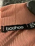 Boohoo Solid Brown Cocktail Dress Size 6 - photo 7