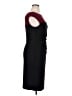 Chaps Color Block Burgundy Cocktail Dress Size XL - photo 4