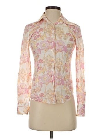 H Hilfiger Long Sleeve Blouse (view 1)
