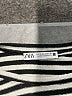 Zara Stripes Ivory Short Sleeve Turtleneck Size S - photo 7