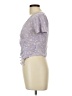 No Comment Purple Short Sleeve Top Size L - photo 5
