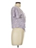 No Comment Purple Short Sleeve Top Size L - photo 4