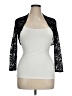 Meaneor Black 3/4 Sleeve Top Size XL - photo 1