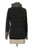 Ethyl Stripes Black Turtleneck Sweater Size S - photo 1