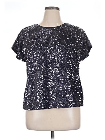 Jennifer Lopez Short Sleeve Blouse (view 1)
