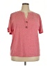 Unbranded Red Short Sleeve Top Size 3X - photo 1
