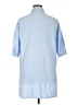 Unbranded 100% Polyester Blue Short Sleeve Blouse Size XL - photo 2