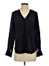 J.Crew 100% Silk Black Blouse Size 4 - photo 1