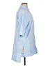 Unbranded 100% Polyester Blue Short Sleeve Blouse Size XL - photo 4