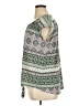 Lucky Brand Green Short Sleeve Blouse Size 1X - photo 5