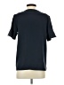 Ann Taylor 100% Polyester Black Short Sleeve Blouse Size XS - photo 2