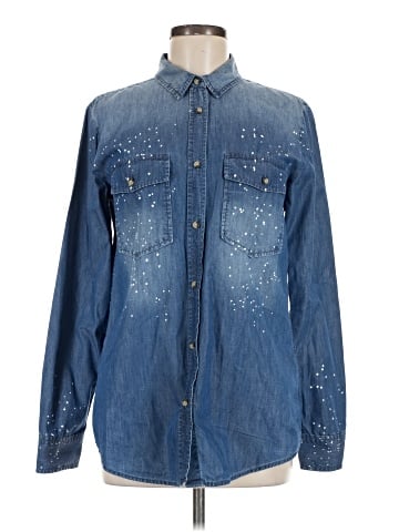 Banana Republic Long Sleeve Button-Down Shirt (view 1)