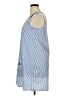Unbranded 100% Polyester Stripes Blue Casual Dress Size XL - photo 5