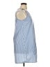 Unbranded 100% Polyester Stripes Blue Casual Dress Size XL - photo 4