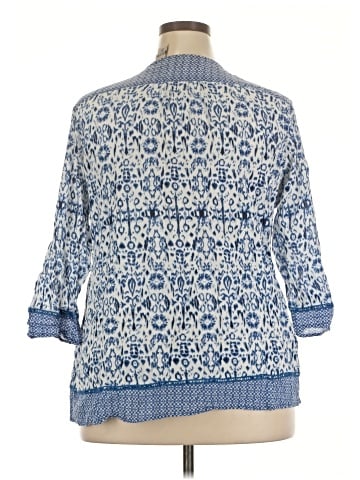 Life Style 3/4 Sleeve Blouse (view 2)