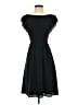 Fervour 100% Polyester Solid Black Cocktail Dress Size XXS - photo 1