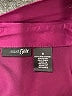 East5th 100% Polyester Burgundy Long Sleeve Blouse Size 8 - photo 7