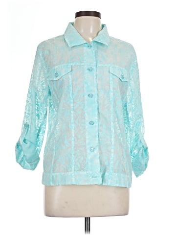 MULTIPLES 3/4 Sleeve Blouse (view 1)