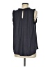 Ann Taylor LOFT Black Sleeveless Blouse Size M - photo 2