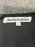 Reformation 100% Silk Solid Black Silk Skirt Size 4 - photo 4