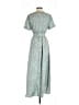 Shein 100% Polyester Teal Casual Dress Size S - photo 2