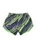 Nike 100% Polyester Print Green Athletic Shorts Size M - photo 2