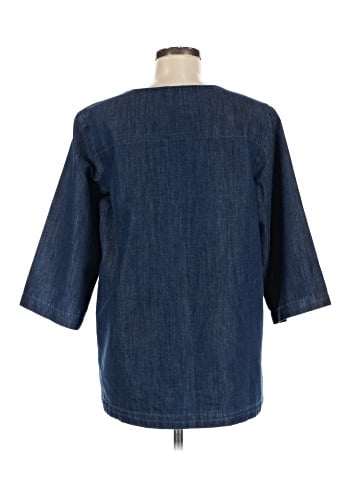 Martha Stewart 3/4 Sleeve Blouse (view 2)