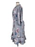 Standards & Practices 100% Polyester Gray Casual Dress Size 1X - photo 5
