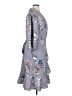 Standards & Practices 100% Polyester Gray Casual Dress Size 1X - photo 4
