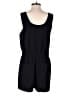 Lou & Grey Solid Black Romper Size M - photo 2